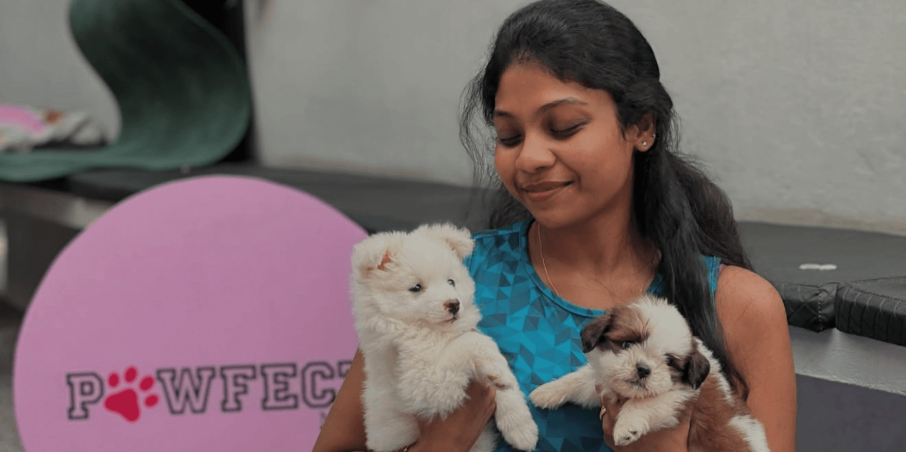 PUPPY YOGA IN VIJAYAWADA | Slide 1