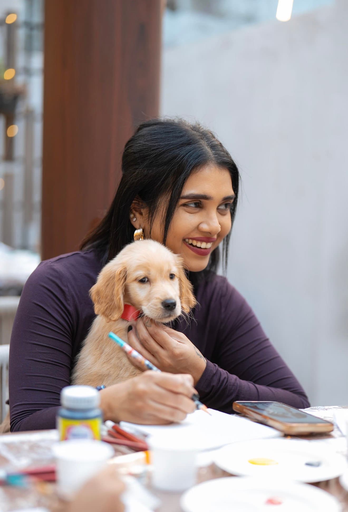CANVAS & CANINES BLR | Slide 1